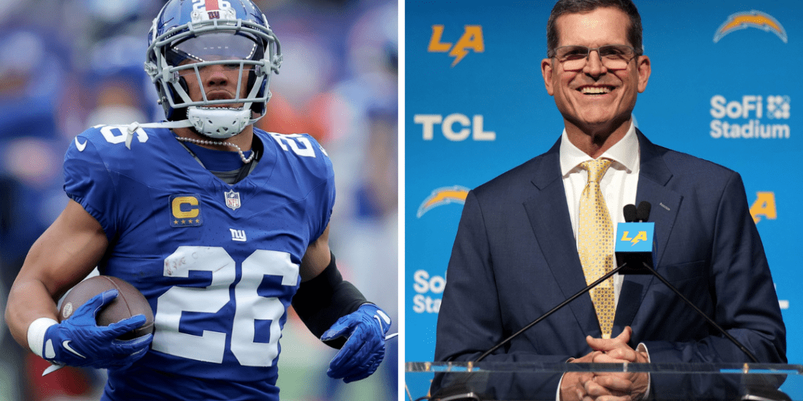 RYAN LEAF REVEALS HARBAUGH’S TARGET: SAQUON BARKLEY