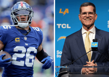 RYAN LEAF REVEALS HARBAUGH’S TARGET: SAQUON BARKLEY