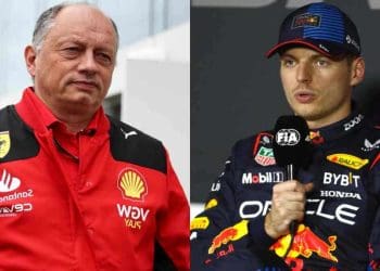 Fred Vasseur sugere que os testes de Max Verstappen com o RB18 em Imola podem resultar em avanços não autorizados no carro.