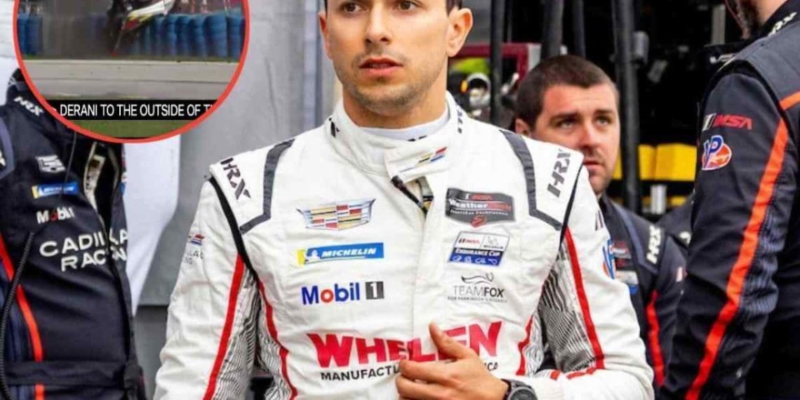 Pipo Derani voa após acidente assustador na corrida de Sebring, fãs chocados.