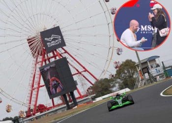 VÍDEO: Casais fofos ficam noivos no pódio do Grande Prêmio do Japão após uma proposta emocionante.