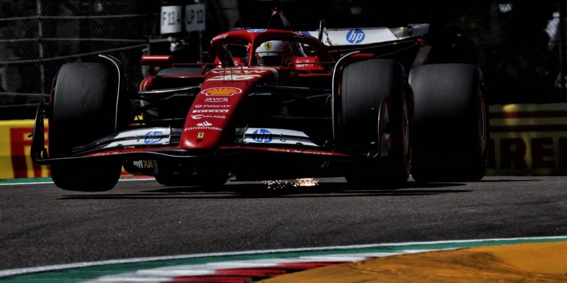 Leclerc lidera Russell no primeiro treino em Emilia Romagna