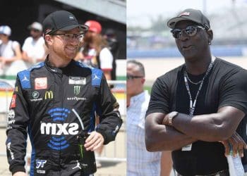 Tyler Reddick revela o segredo por trás do sucesso dos pilotos de Michael Jordan em Kansas.
