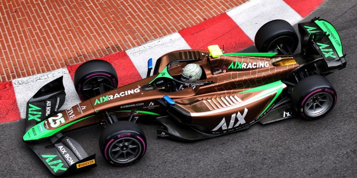 Novato Barnard conquista primeira vitória na corrida de F2 em Mônaco Sprint