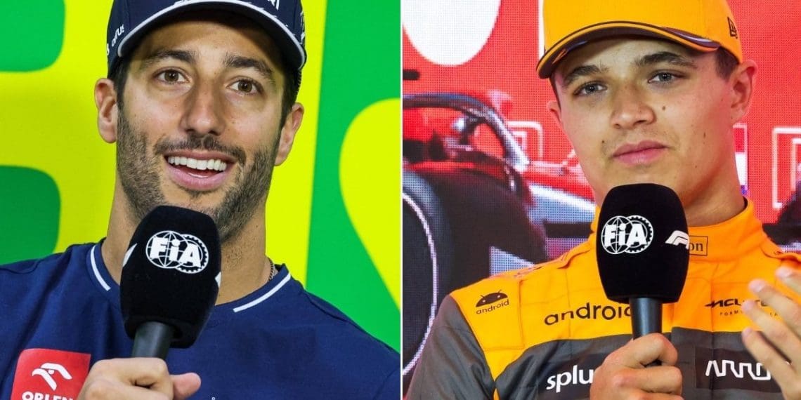 Lando Norris spiega: “La mia visita non pianificata a Daniel Ricciardo non era romantica, amo solo la mia macchina e la mia famiglia.”