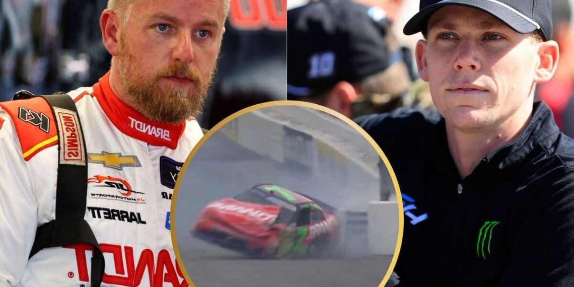 VÍDEO: Justin Allgaier sofre forte acidente em Talladega após colisão com Riley Herbst.