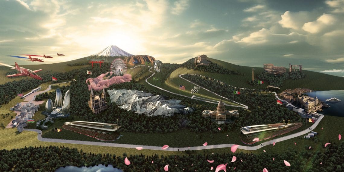 Circuito de corrida apresentado pela Sky F1 como o melhor do mundo.