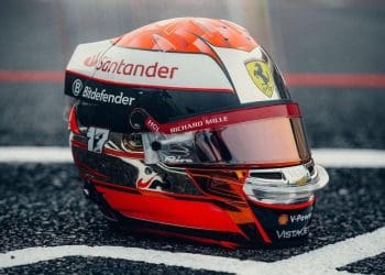 Leclerc revela capacete de tributo a Bianchi para o Grande Prêmio do Japão