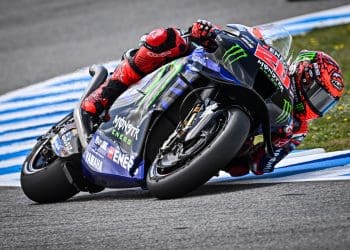 Quartararo percebe melhora em sua moto Yamaha na MotoGP.