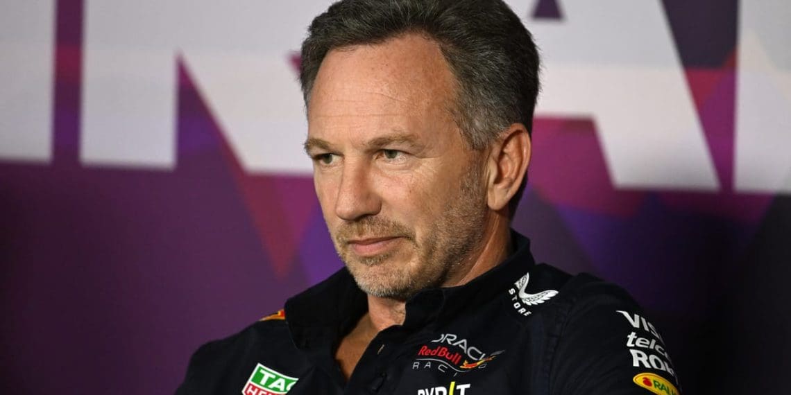Horner evita abordar investigação da Red Bull com tensão iminente.