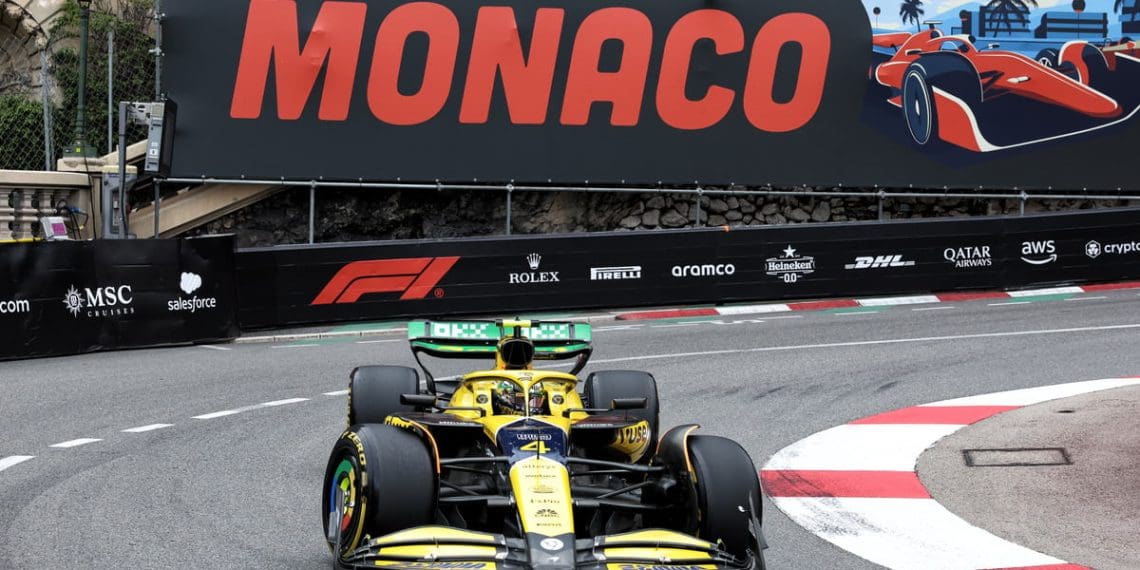 McLaren é competitivo na próxima qualificação do GP de Mônaco da Fórmula 1.