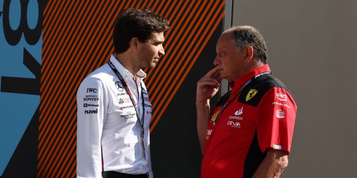 Ferrari revela duas grandes aquisições da F1 tiradas da Mercedes.