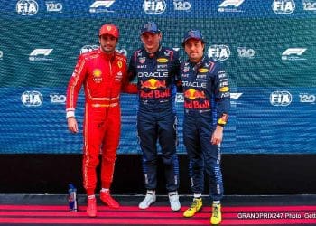 Conferência de imprensa dos três primeiros após a Qualificação do Grande Prêmio da Austrália.