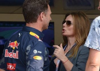 Geri Halliwell, esposa de Christian Horner e ex-membro das Spice Girls, pode pular o Grande Prêmio do Bahrein devido a evidências vazadas envolvendo seu marido.