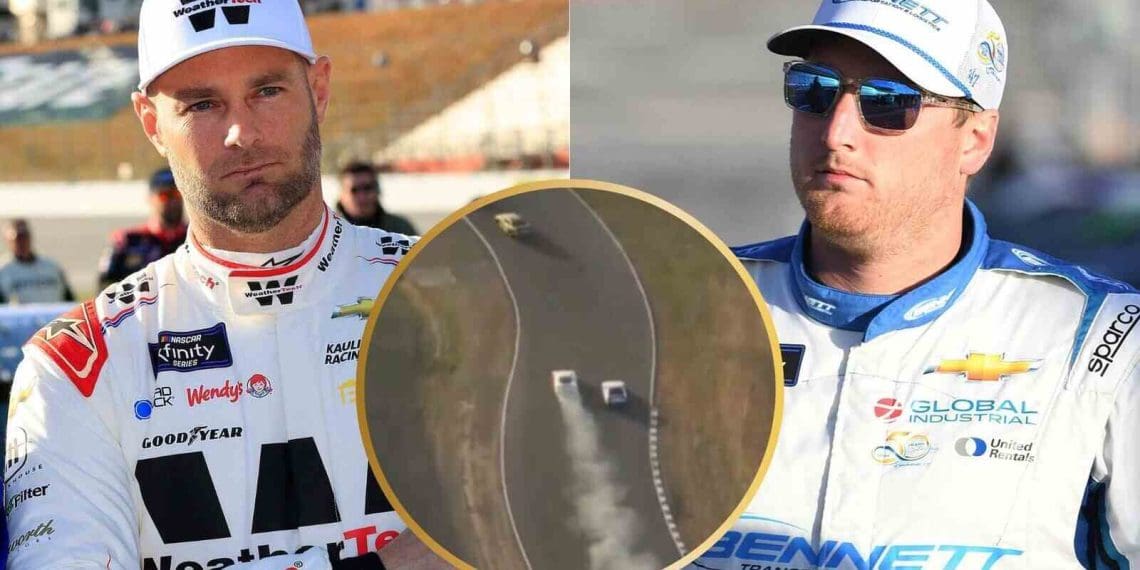 VÍDEO: Austin Hill recusa responder perguntas após interromper celebração da vitória de Shane van Gisbergen em Sonoma