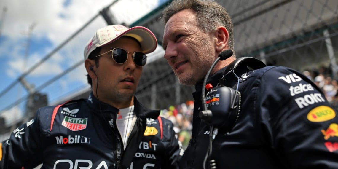 “Christian Horner revela novo contrato de Perez com a Red Bull Racing”