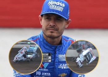 Vídeo: Kyle Larson sofre acidente e capota durante corrida de Sprint Car em Indiana.