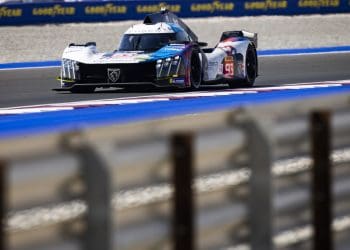 Vergne’s Peugeot #93 ficou sem combustível na última volta no Catar.