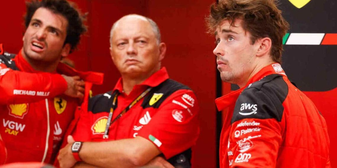 Fred Vasseur garante que a Ferrari não está preocupada com o futuro após uma performance desafiadora no Grande Prêmio do Canadá.