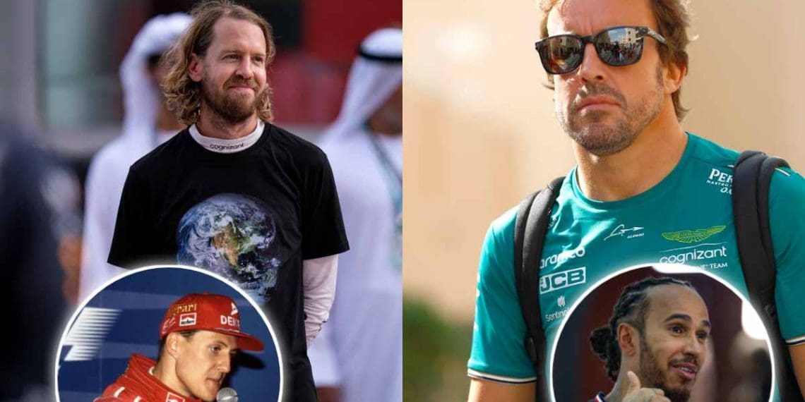 Sebastian Vettel considera Fernando Alonso seu rival mais desafiador, superando Lewis Hamilton e Michael Schumacher.