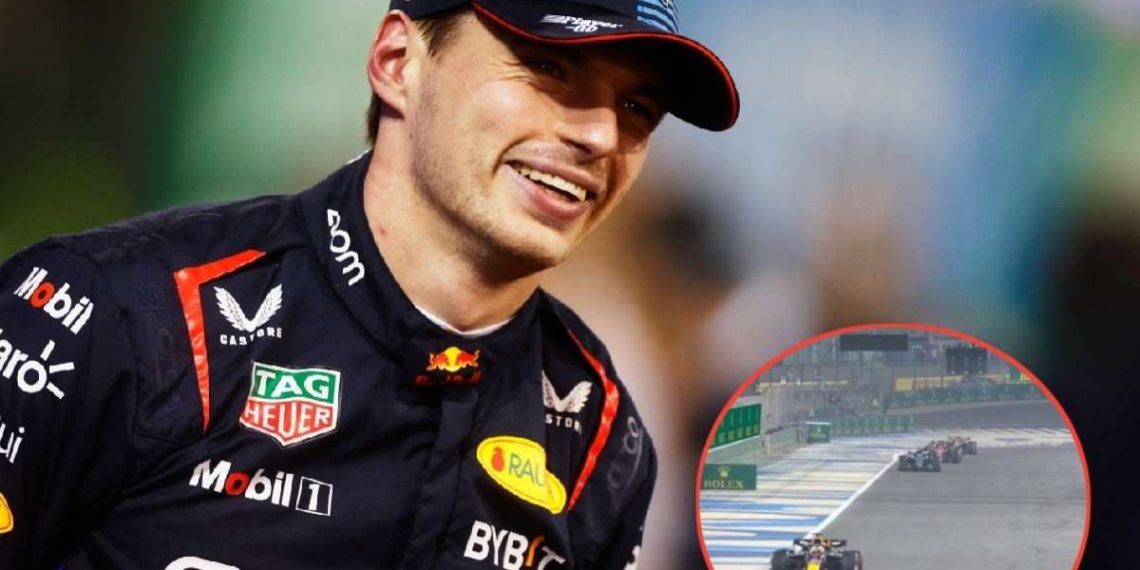 Fãs frustrados com Max Verstappen na liderança no início do Grande Prêmio do Bahrein.