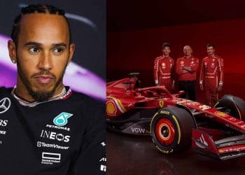 Lewis Hamilton intrigado com desempenho fraco da Ferrari em Barcelona apesar de trazer novas atualizações.