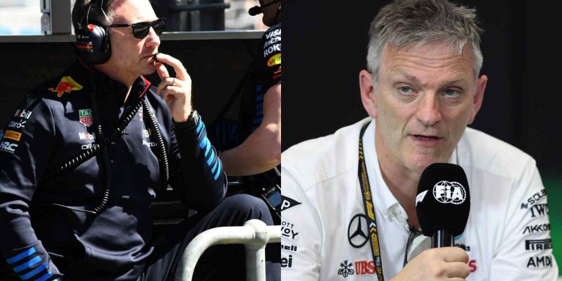 Christian Horner fala sobre a crítica severa de James Allison à declaração de ‘downgrade’ da Red Bull.