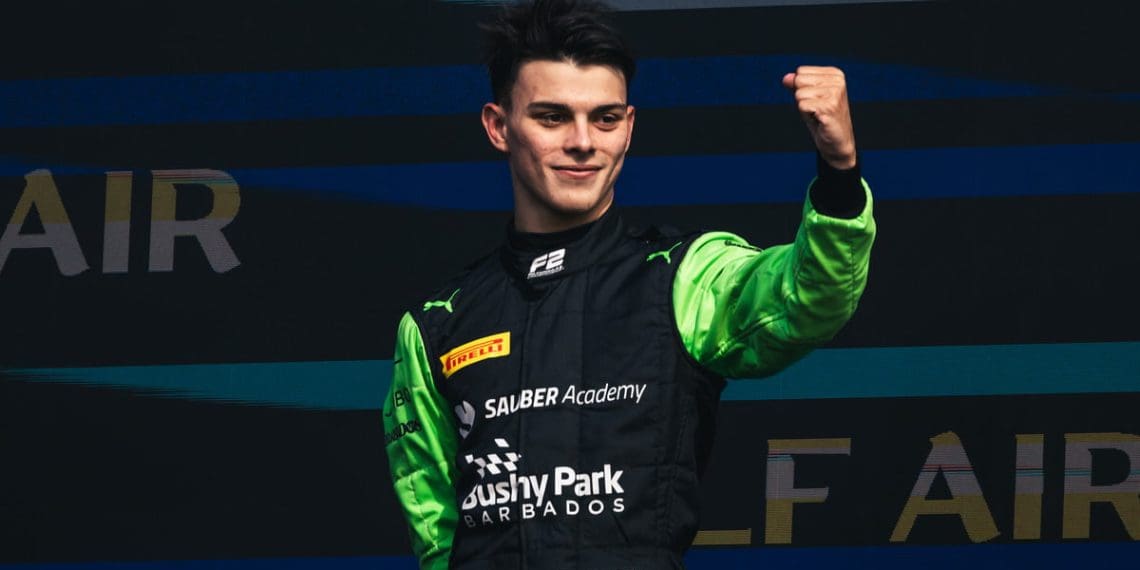 Entrevista exclusiva com Zane Maloney discutindo seus objetivos na Fórmula 2 para 2024.