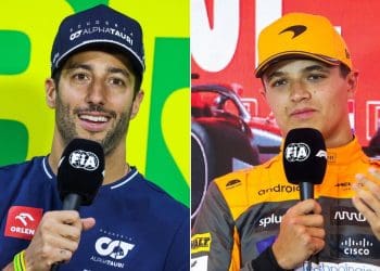 ¡Lando Norris explica que su visita no planeada a Daniel Ricciardo no fue romántica, ya que solo ama a su coche y a su familia!