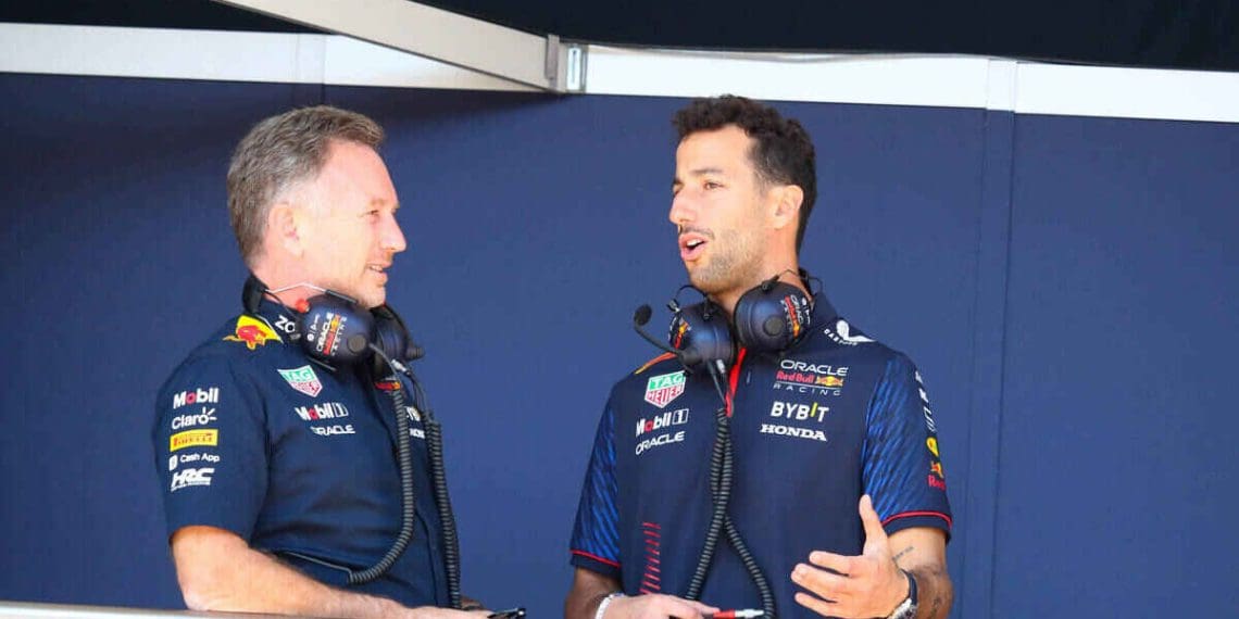 Daniel Ricciardo fala sobre investigação de conduta de Christian Horner.