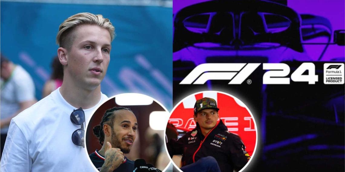 Liam Lawson argumenta que é razoável classificar Max Verstappen acima de Lewis Hamilton no jogo de F1 de 2024.