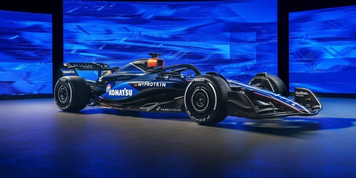 WILLIAMS UNVEILS STUNNING 2024 F1 LOOK