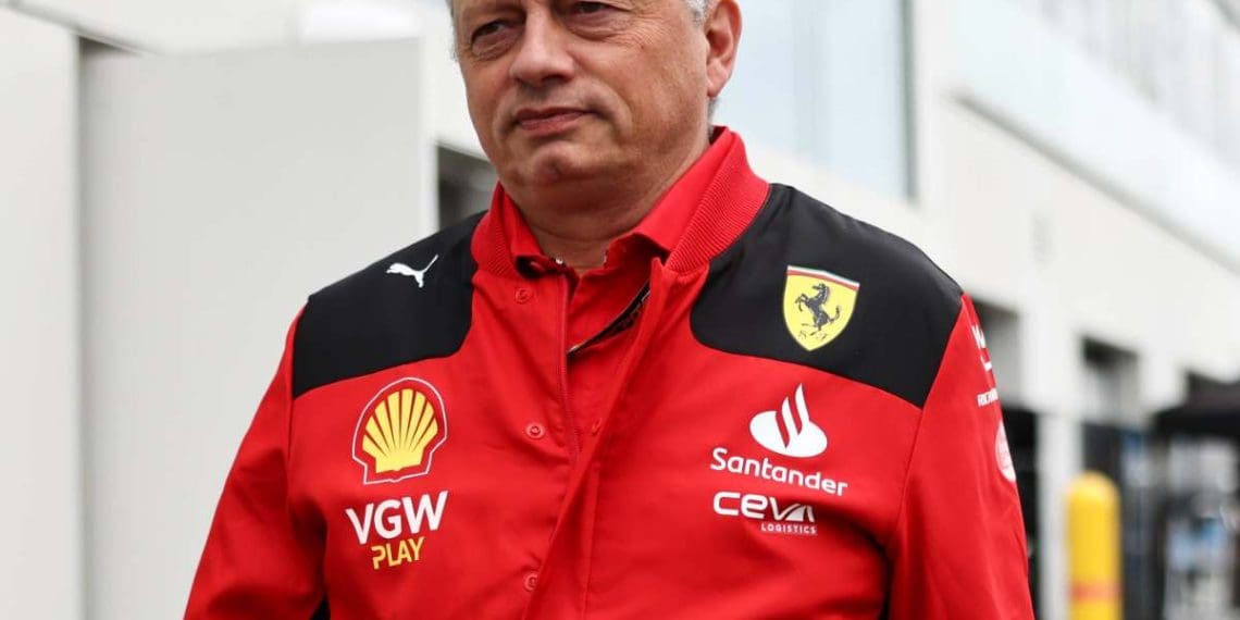 Fred Vasseur diz que a Ferrari já aprovou o desenvolvimento do carro de 2025.