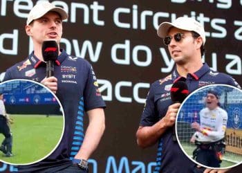VÍDEO: Sergio Perez converte comédia pênalti contra Max Verstappen, deixando o holandês com vergonha