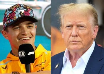 Lando Norris diz que Donald Trump se autodenominou um ‘amuleto da sorte’ após a vitória da McLaren no Grande Prêmio de Miami.