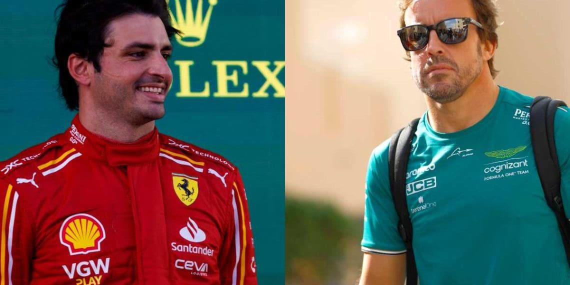 Ex-dono de equipe de Fórmula Um revela intuição sobre possibilidade de Carlos Sainz se juntar a Fernando Alonso na Aston Martin em 2025.