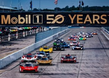 Bourdais na frente em Sebring após uma hora.