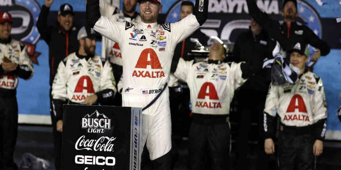 William Byron dédie sa victoire au Daytona 500 à son père malade.