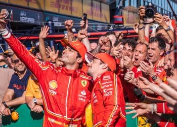 Leclerc e Norris reconhecem o valor de Sainz no pit lane da F1.