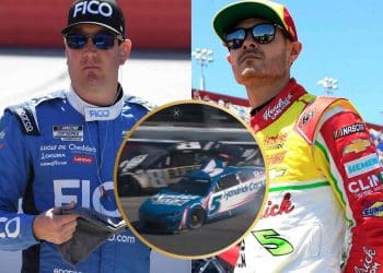 Kyle Larson critica Kyle Busch por causar acidente em Gateway.