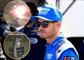 VÍDEO: “Amigo fica com inveja enquanto Corey LaJoie vai para o muro” – Kyle Larson capota depois de bater no muro durante sua corrida na série de terra, espectadores reagem.