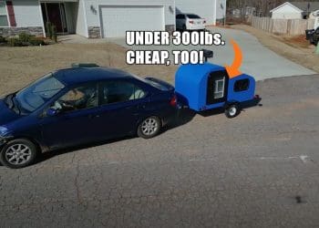 THIS LIGHT MICRO-CAMPER IS PERFECT FOR ONE PERSON, HAS ENTERTAINMENT CENTER AND KITCHEN.