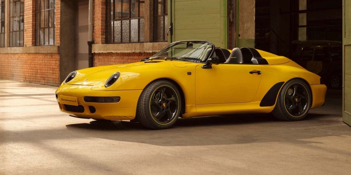 Porsche Unveils Stunning One-Off 993 Speedster at Monterey Car Week