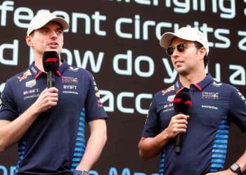 Sergio Perez adora ser parceiro de Max Verstappen.