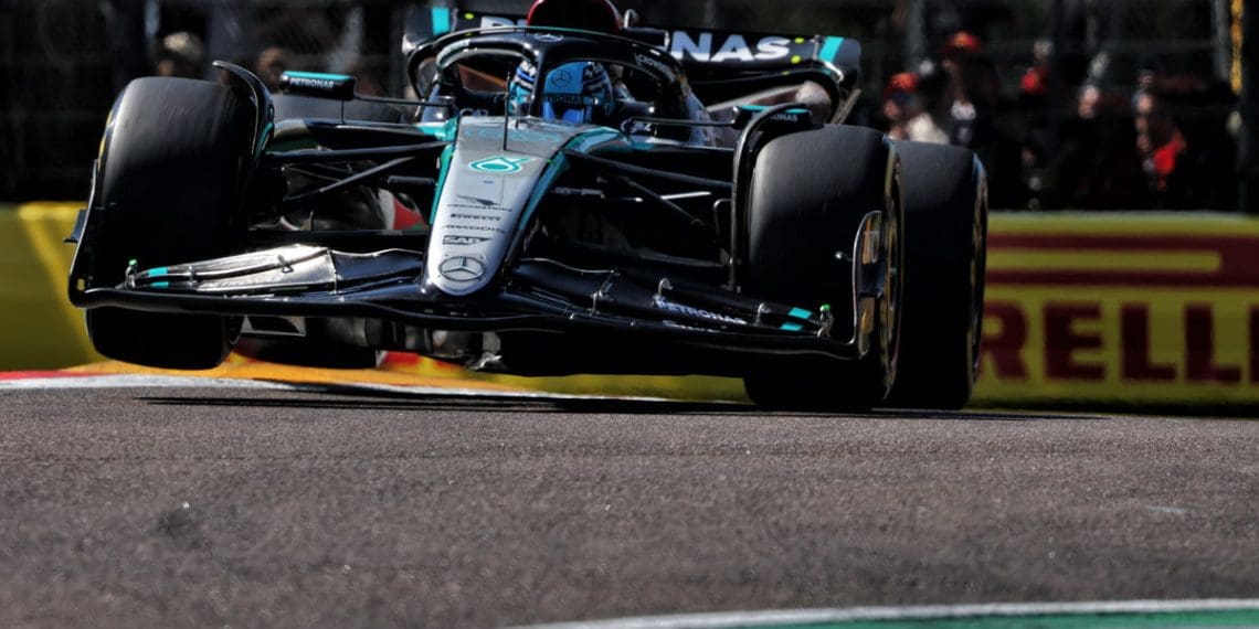 Russell atribui falta de P4 na qualificação de F1 em Imola a sanduíche cara do meio-dia.