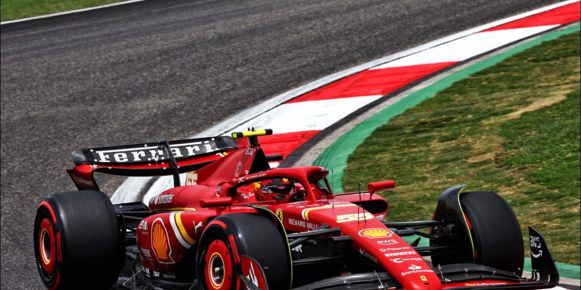 Resultados da primeira sessão de treinos do Grande Prêmio da China de 2024 na Fórmula 1.