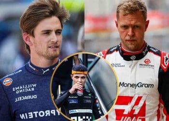 VÍDEO: Lando Norris assume a liderança após grande colisão envolvendo Logan Sargeant e Kevin Magnussen no Grande Prêmio de Miami.