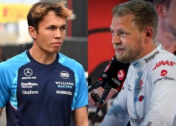 Alex Albon pede que a Fórmula 1 reconsidere a abordagem de penalização de 10 segundos após as táticas ‘anti-desportivas’ de Kevin Magnussen no Grande Prêmio da Arábia Saudita.