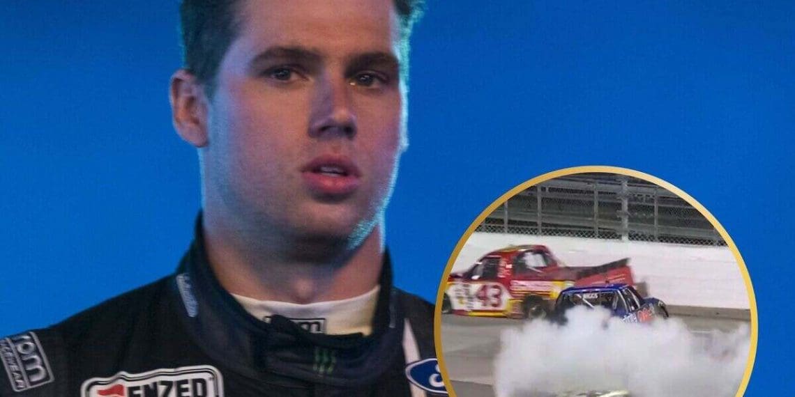 Estrela do supercarro Cam Waters faz estreia na NASCAR, bate Ford no carro do colega de equipe.