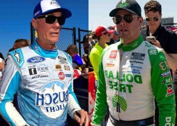 Kevin Harvick analisa o “violento” acidente de Erik Jones em Talladega.